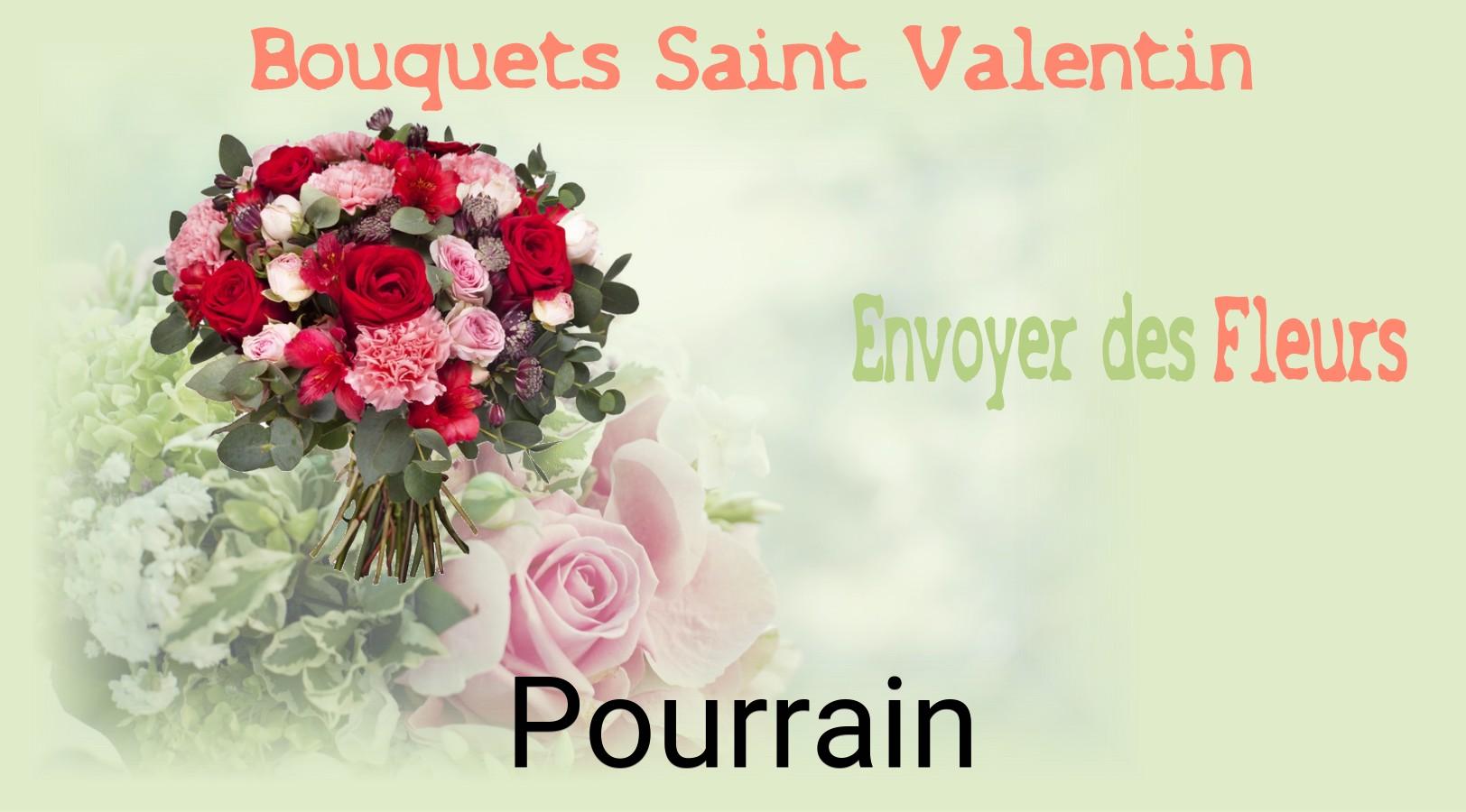 Roses de Saint-Valentin livrées à Pourrain